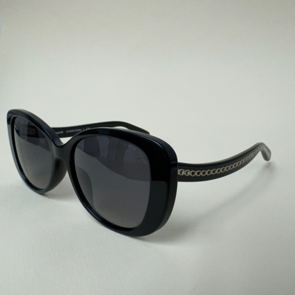 Coach Gold and Black Sunglasses